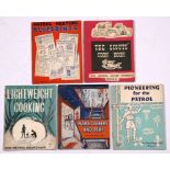 Five Boy Scout Patrol Books from the 1960's including Lightweight Cooking, Pioneering for the
