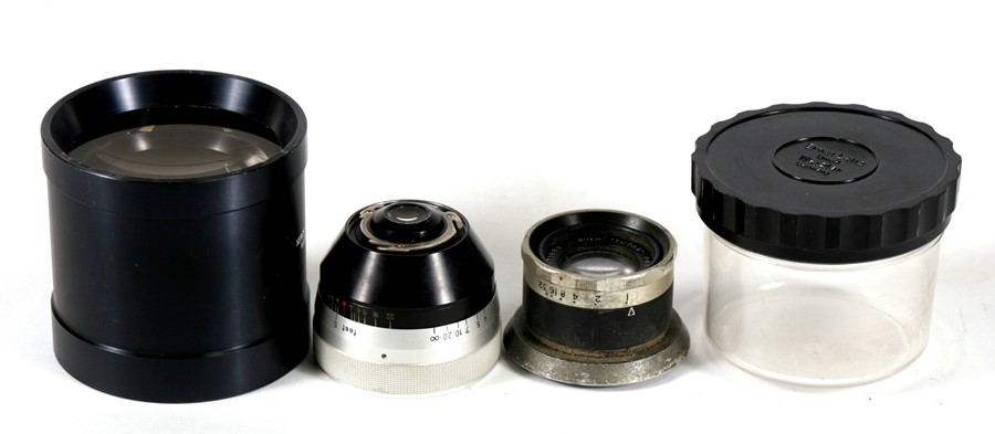 Three lenses to include a Wray Supar lens (3).