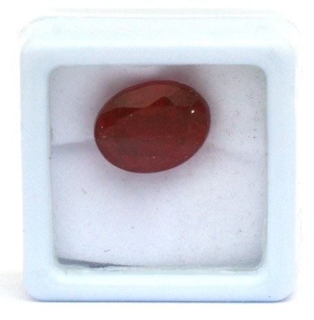 A natural ruby loose gemstone with GGL certificate report stating the ruby to be 8.50cts, oval cut - Image 3 of 3