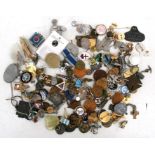 A large assortment of Medals, Badges, Brooches and Cufflinks