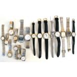 A quantity of ladies and gentleman's wrist watches