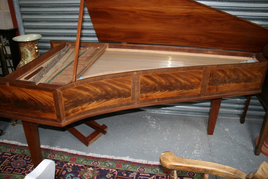 An 18th century style James Mogford of Salisbury, single manual fortepiano based on a model after - Image 11 of 14