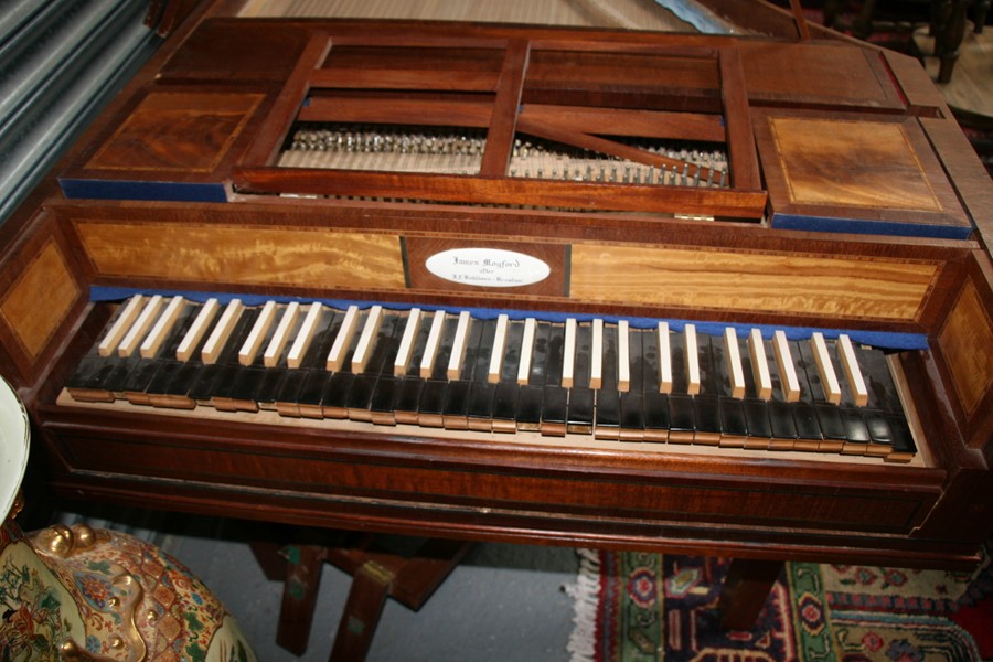 An 18th century style James Mogford of Salisbury, single manual fortepiano based on a model after - Image 7 of 14