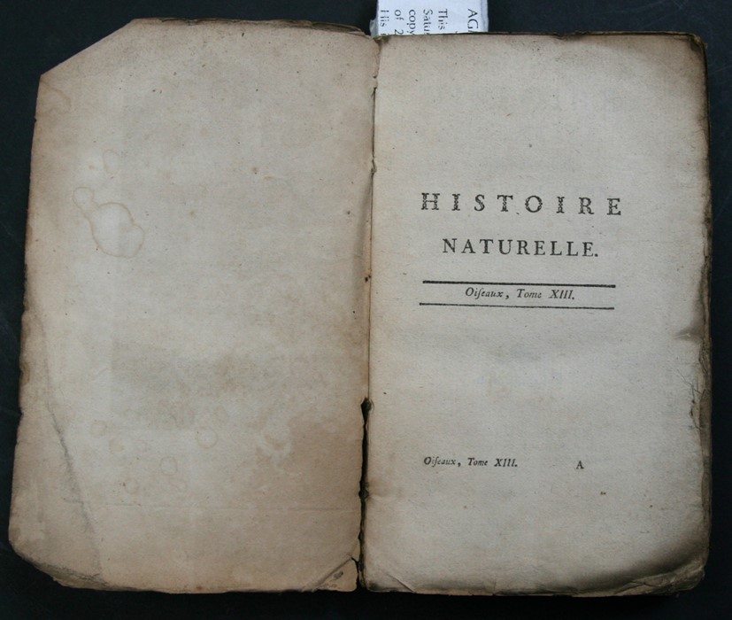 BUFFON (Comte de) - Histoire Naturelle, Generale et Particuliere - 6 vols (waf), William John - Image 14 of 36