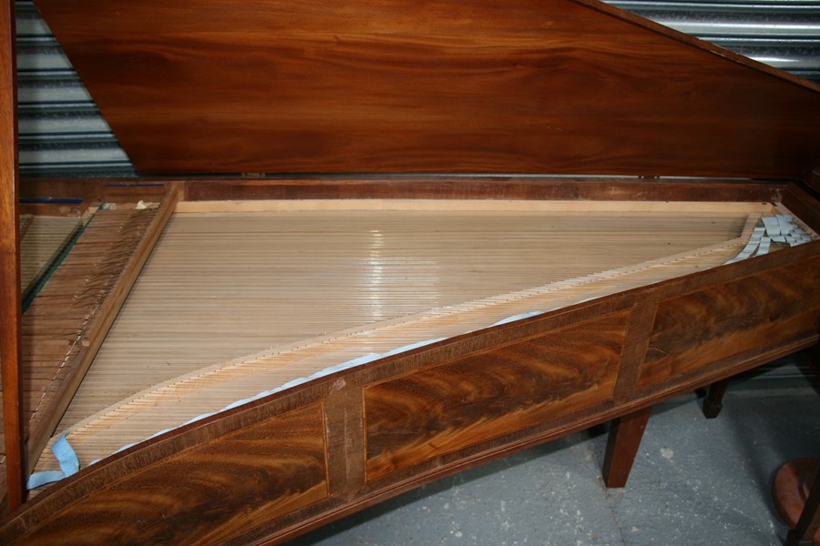 An 18th century style James Mogford of Salisbury, single manual fortepiano based on a model after - Image 10 of 14