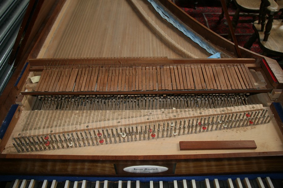 An 18th century style James Mogford of Salisbury, single manual fortepiano based on a model after - Image 8 of 14