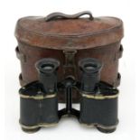 A pair of military marked Prismatic No.3 Mk.II binoculars made by W Watson & Sons in 1913 together