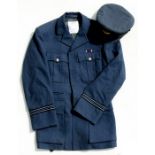 A Royal Air Force Squadron Leader uniform consisting of Cap, Jacket & Trousers together with a