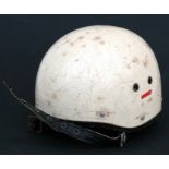 A mid 20th century Compton Climber motorcycle helmet.