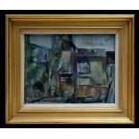 Roy Carnon (1911-2012) - Fulham Cottage - signed lower left, oil on canvas, framed, 42 by 32cms (