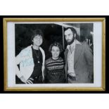 A signed photograph of Sir Cliff Richard with June West (IMI); together with a quantity of concert &