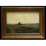 E Stevenson, 19th century English School - Landscape Scene - signed lower right, oil on canvas,