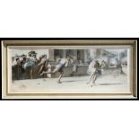 Edward J Poynter, Artist's Proof print - Classical Scene - signed in pencil to the margin,
