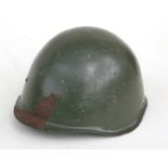 A Hungarian steel helmet.