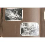 Four 1930's photograph albums containing photographs from a European tour.