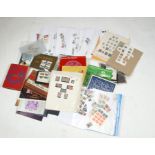 A mid 20th century World Stamp Album; together with a quantity of loose stamps and First Day
