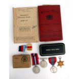 A Hussars Regular Army Certificate of Service enlisted 1926 with a Soldiers Release Book enlisted