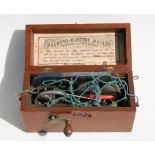 A Victorian Magneto-Electric machine for nervous and other diseases, 20cms (8ins) wide.