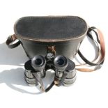 A pair of Optolyth 8x40 binoculars, cased.