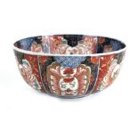 A Japanese Imari bowl, 23cms (9ins) diameter.