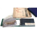 A large quantity of 18th and 19th century Japanese paper currency; together with a folder containing
