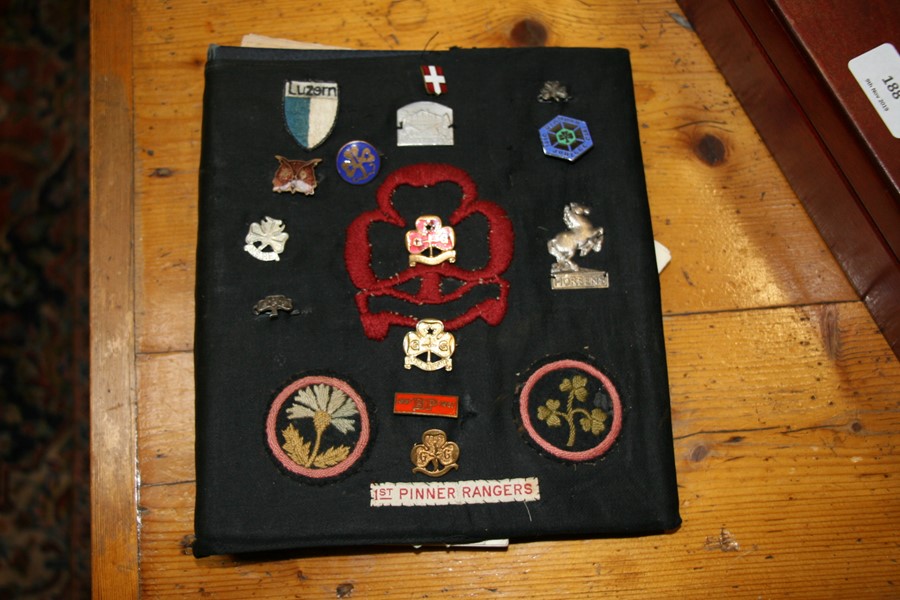 A large collection of items relating to the Girl Guides, including badges, post cards and - Image 3 of 8