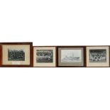 A group of Naval photographs relating to the cable ship CS Faraday, destroyed by enemy action, all