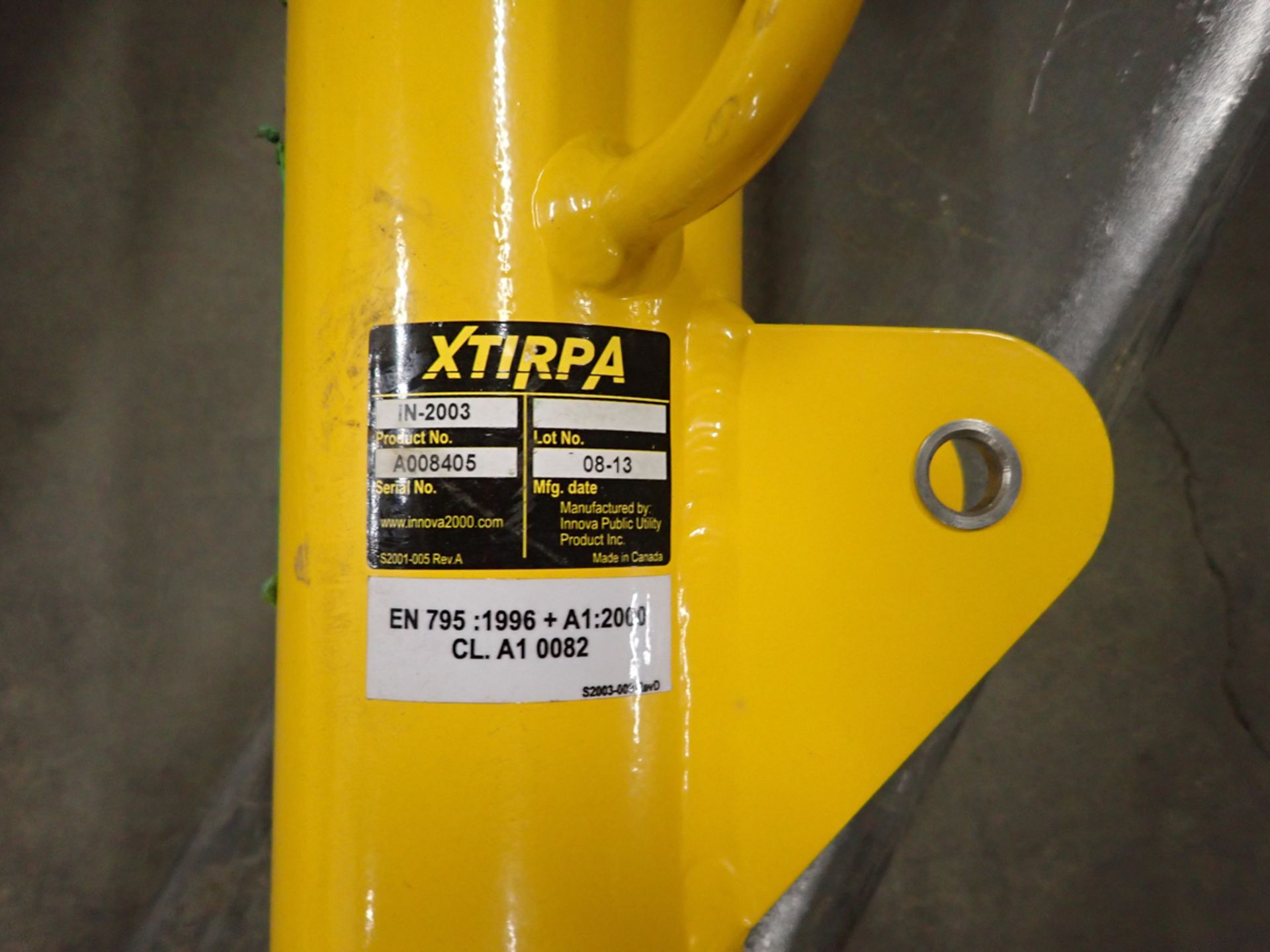 XSTIRPA SAFETY ARM /BRAS DE SECIRITE - Image 2 of 2