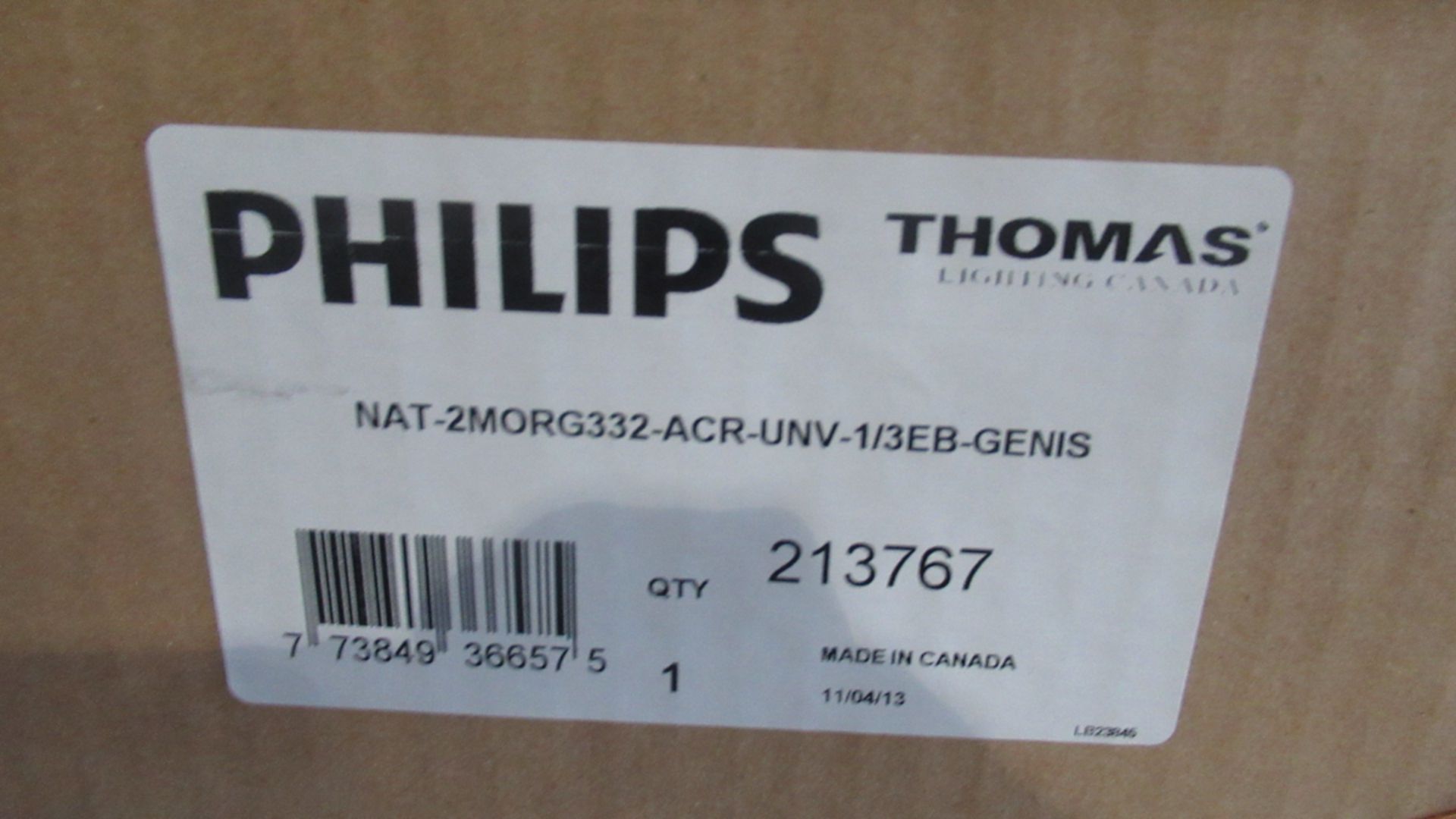 fixtures PHILIPS NAT-2MORG332-ACR-UNV-1/3-eb-genis - Image 2 of 2