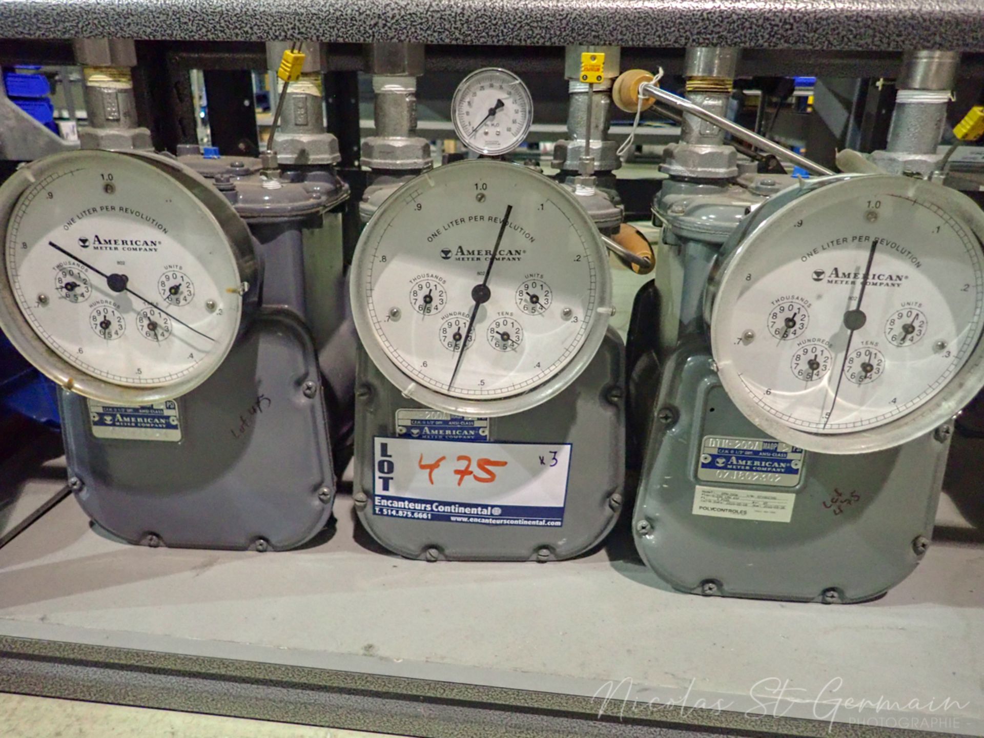 AMERICAN METER CO. DTM-200A GAS METERS