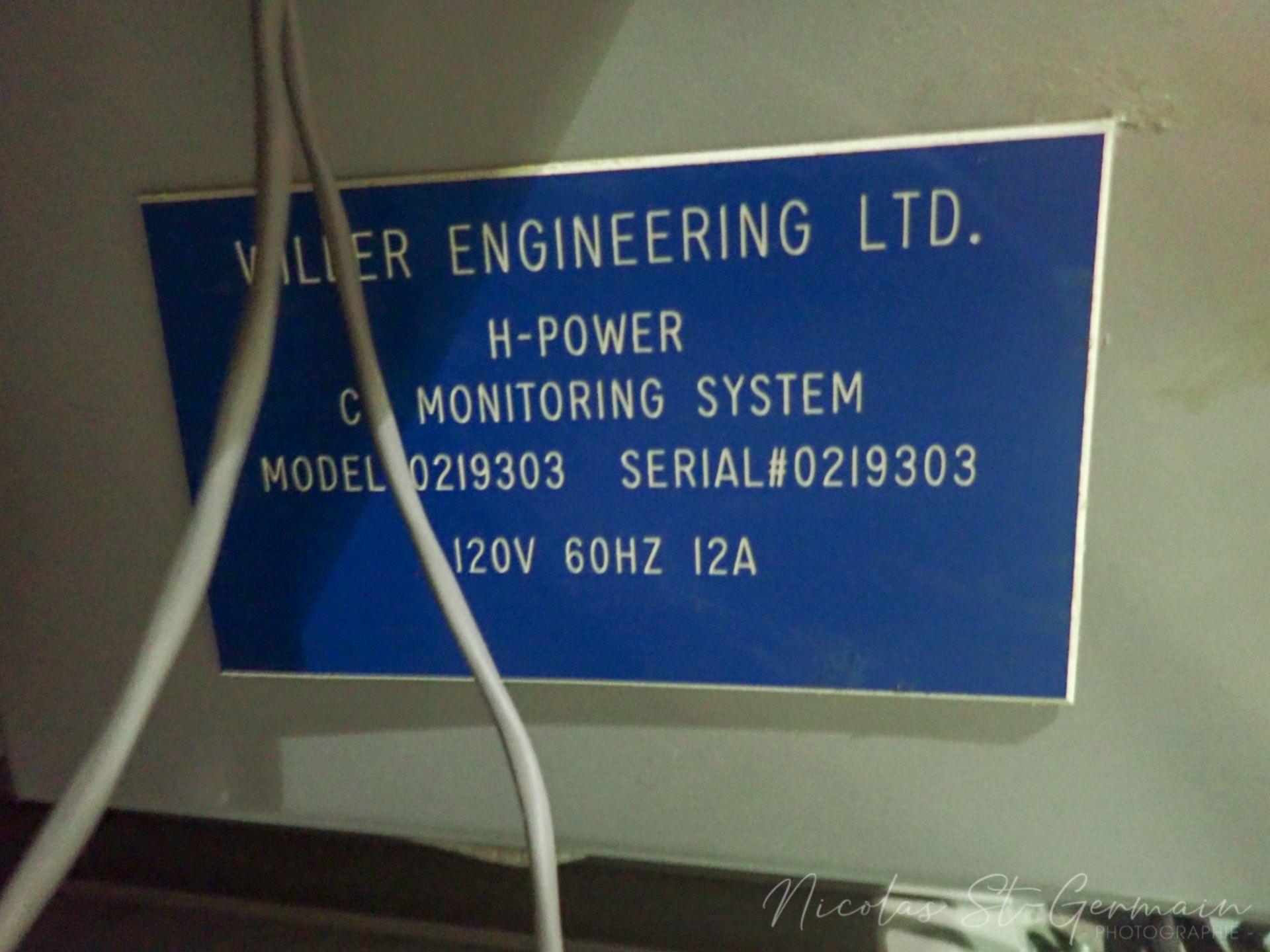 WILLER ENGINEERING H-POWER CO MONITORING SYSTEM - Image 3 of 3