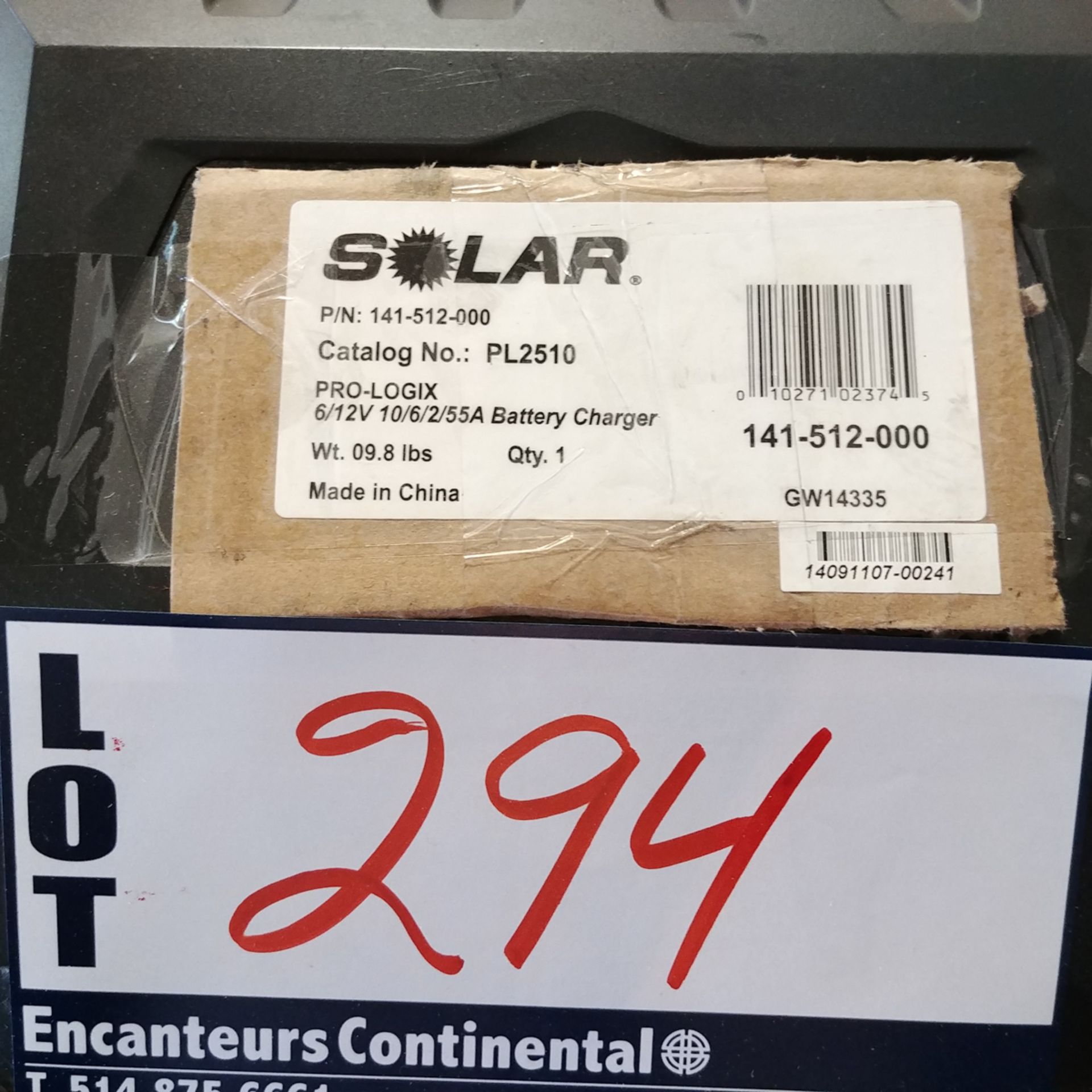 BATTERY CHARGER 'SOLAR' PL2510