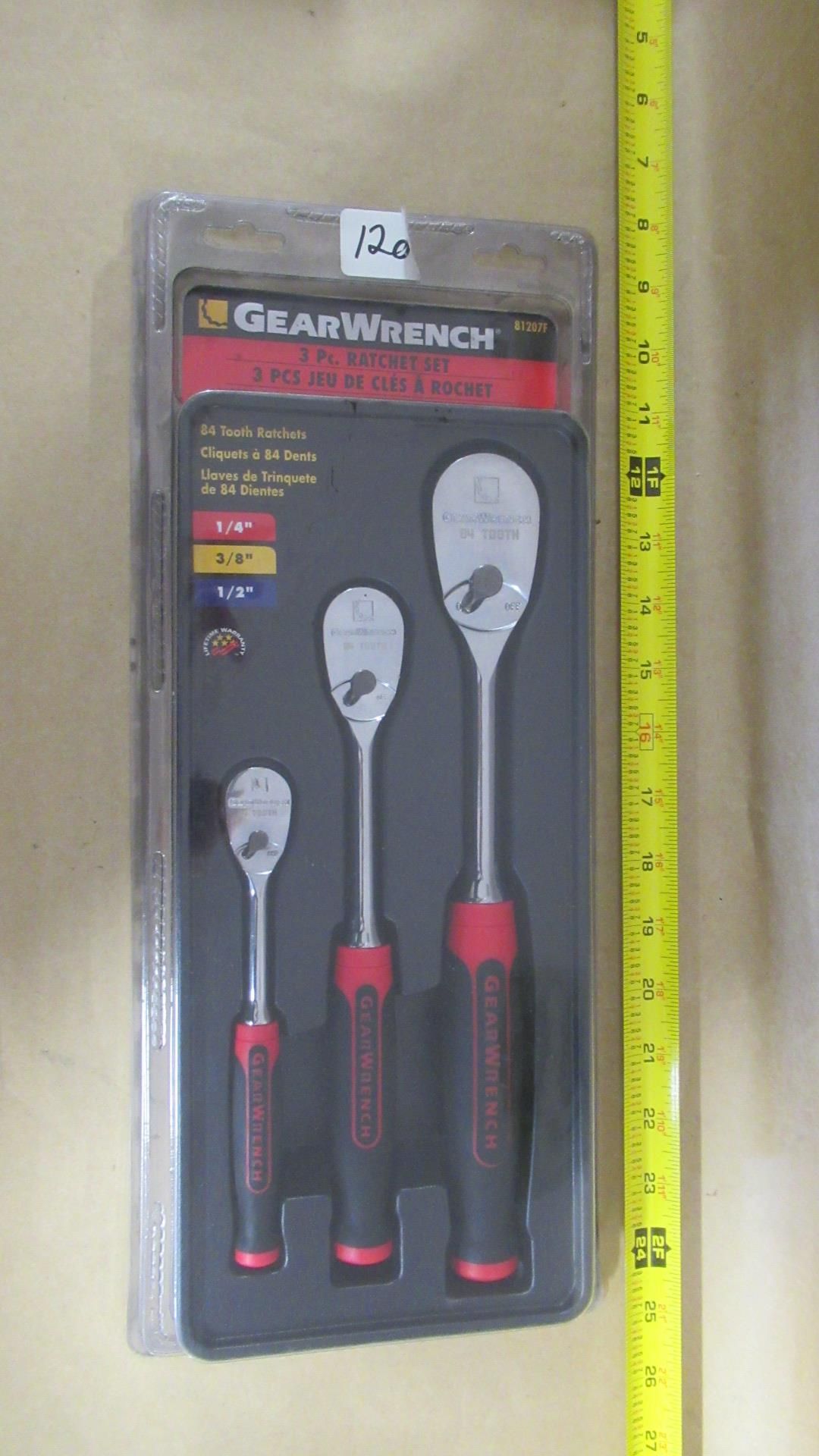 ENS 3 ROCHET 'GEARWRENCH' 81207F