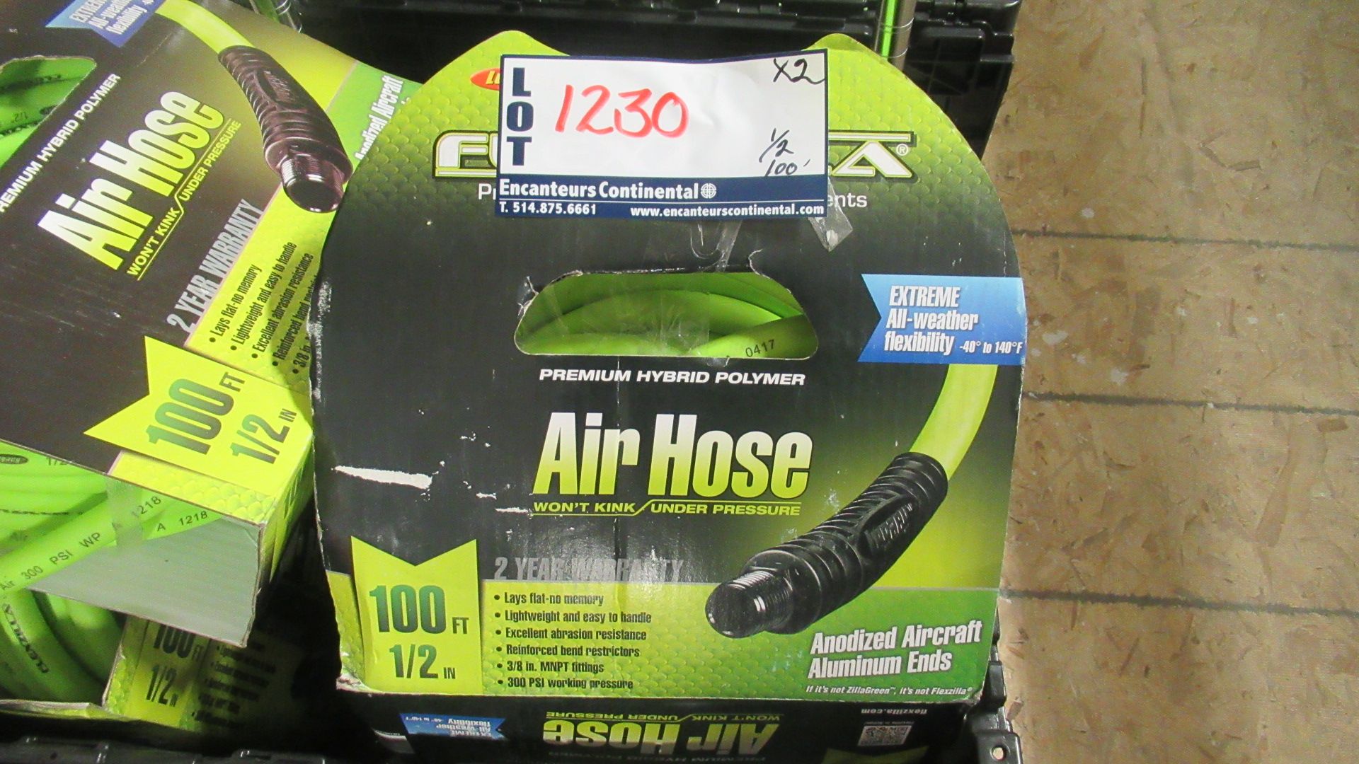 HOSE À AIR 100' 1/2" FLEXZILLA'