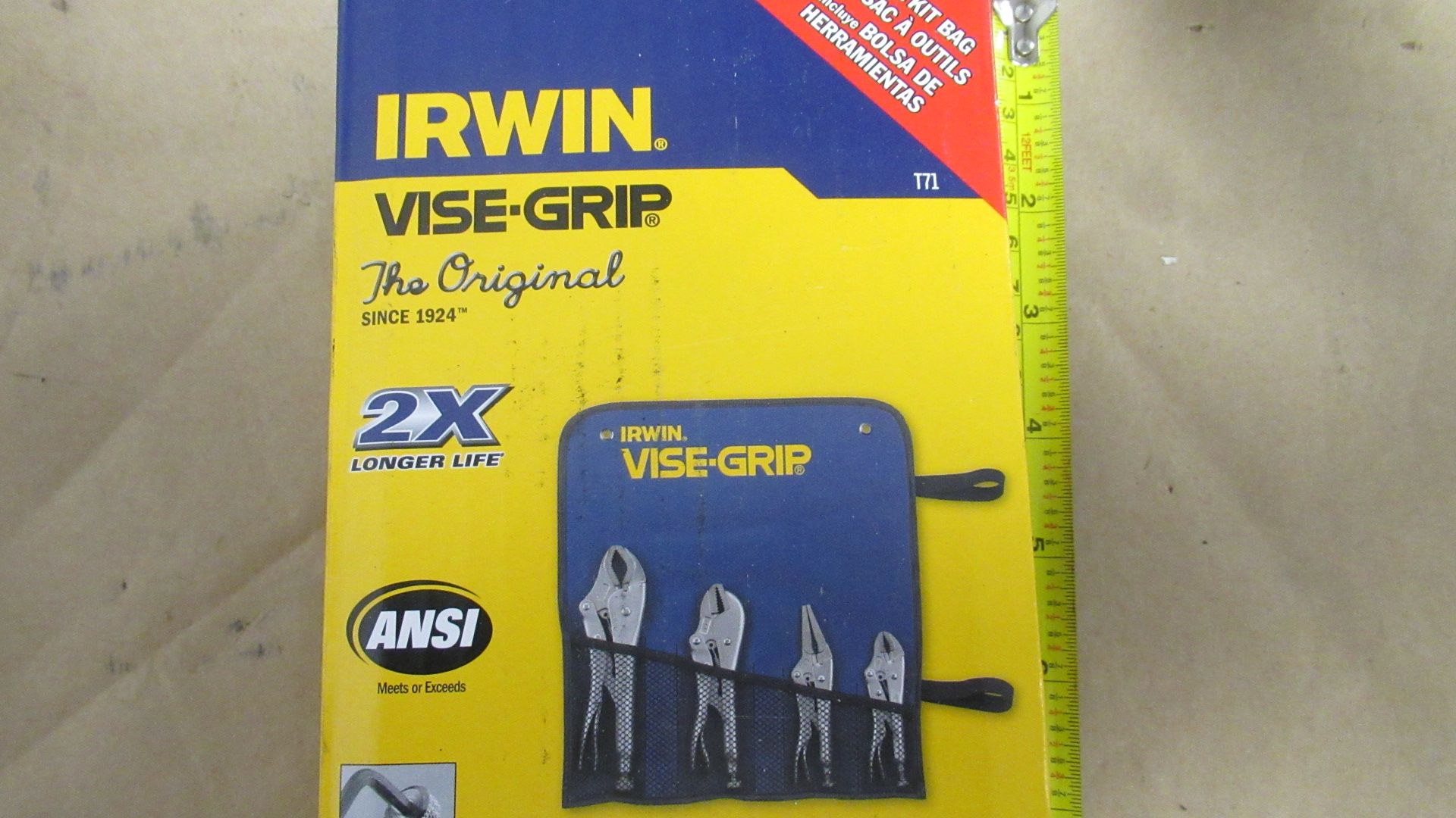 4 PC ENS DE VISEGRIP IRWIN T71