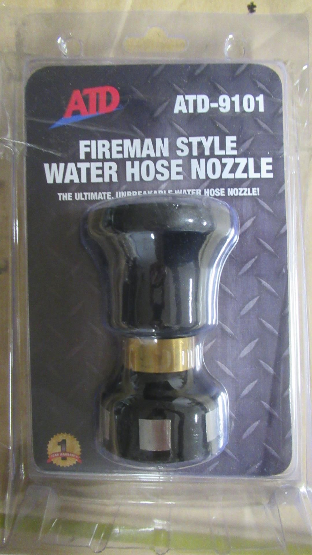 FIREMAN STYLE WATER HOSE NOZZLE ATD 9101