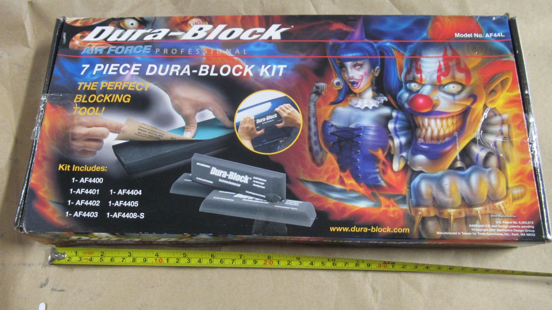 7 PC DURA-BLOCK KIT HOOK & LOOP EDITION AF44HL
