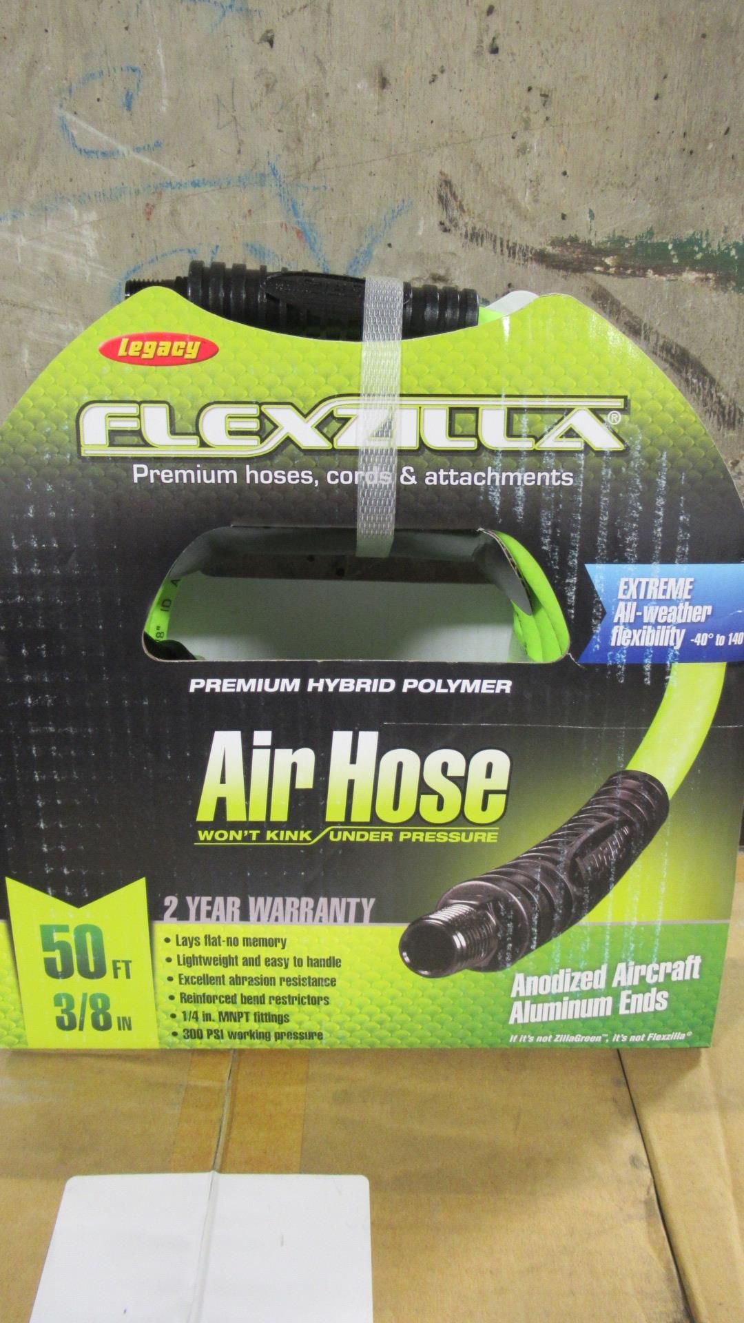 BOYEAU A AIR POLYMER 3/8"X50' HFZ3850YW2 FLEXZILLA