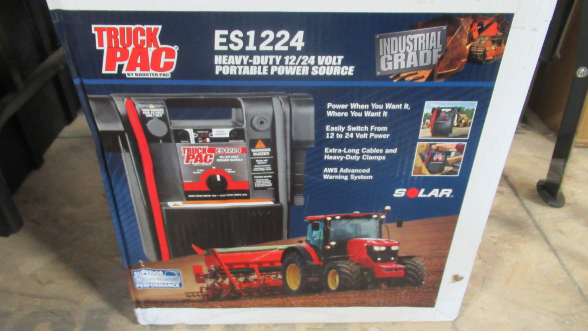 12-24v PORTABLE POWER SOURCE TRUCK-PAC ES1224