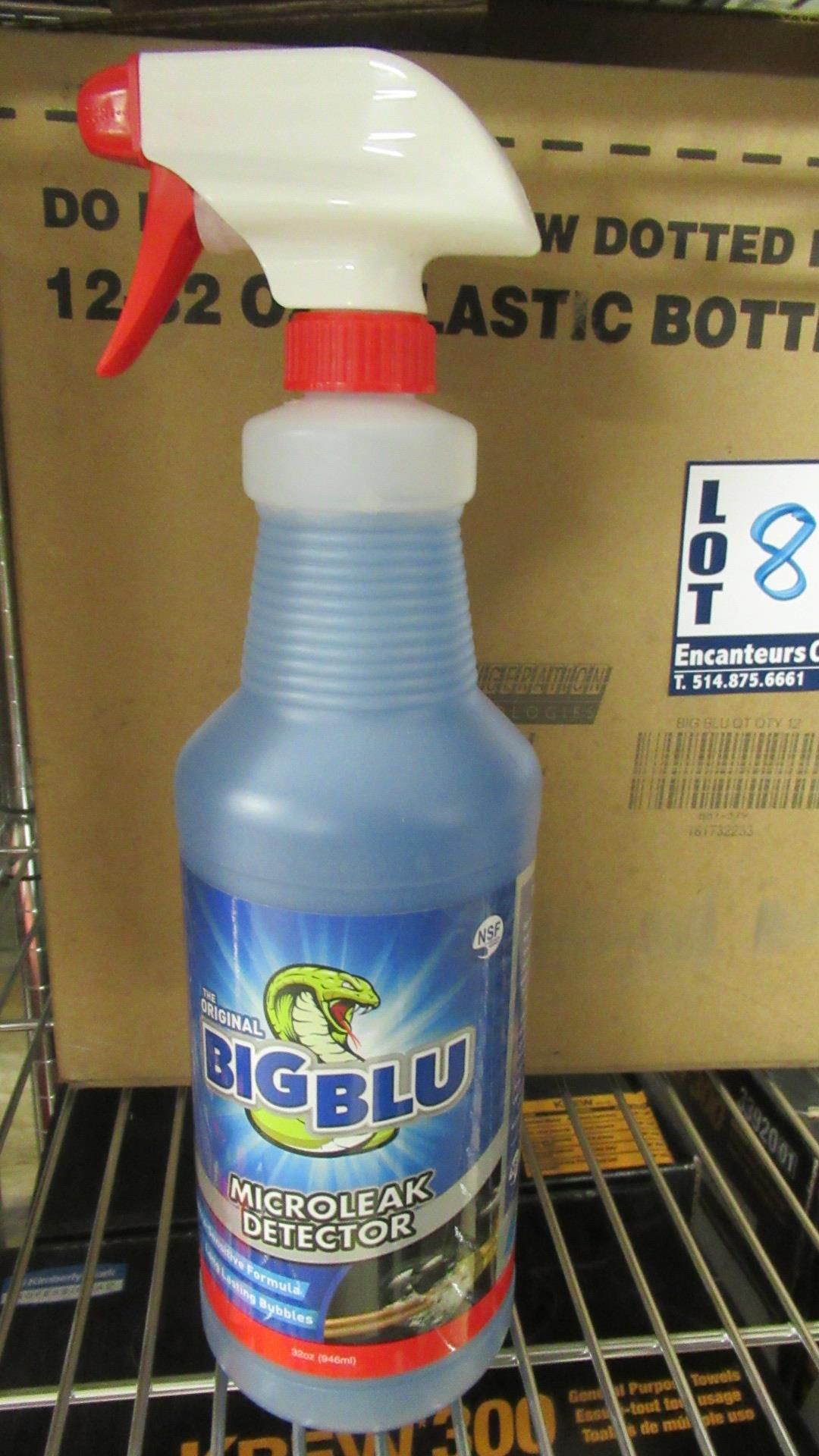 32oz MICROLEAK DETECTOR BIG-BLU #RT-100S