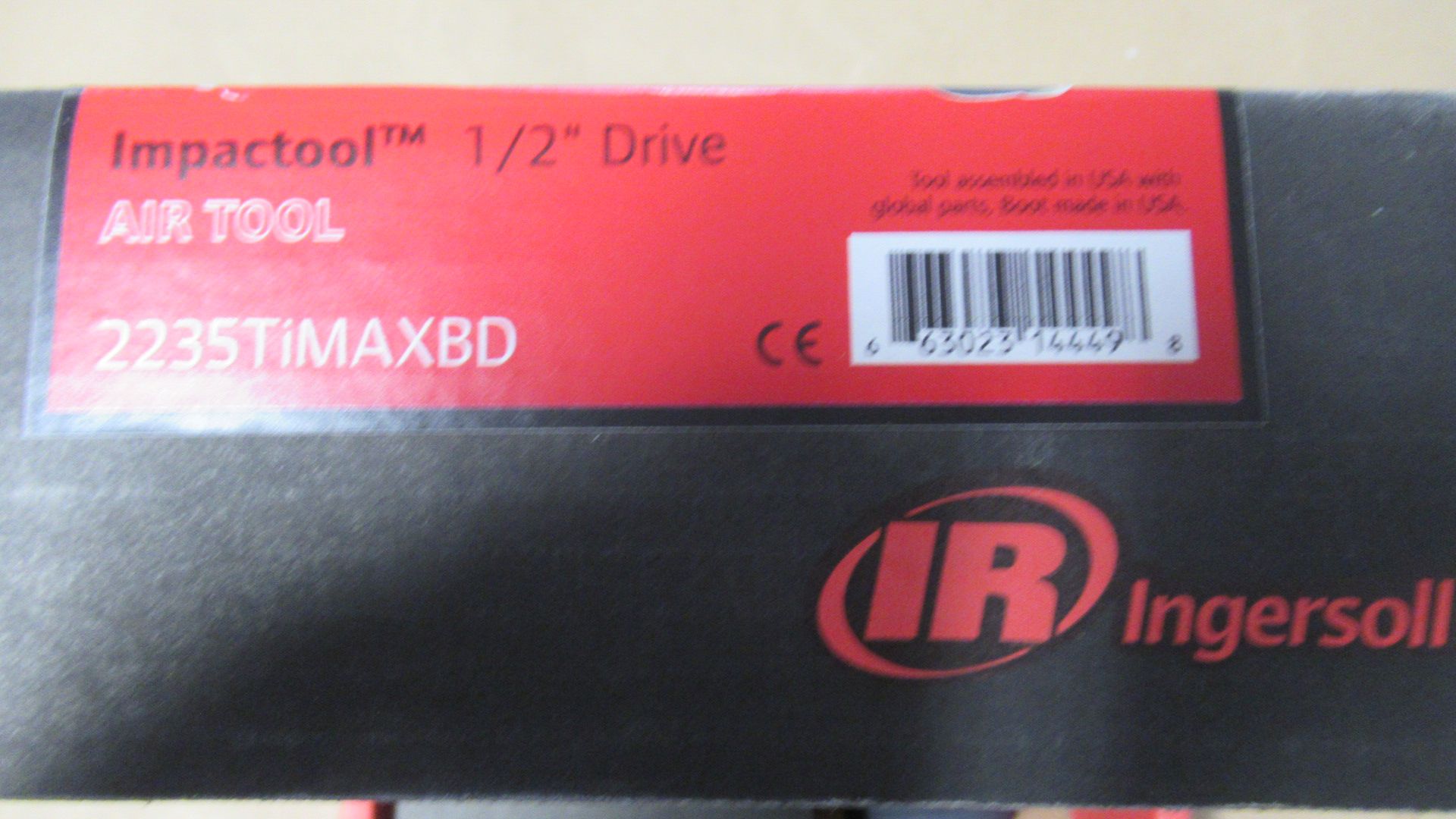 1/2" PNEUMATIC IMPACT WRENCH INGERSOLL RAND 2235TIMAXBD - Image 2 of 2