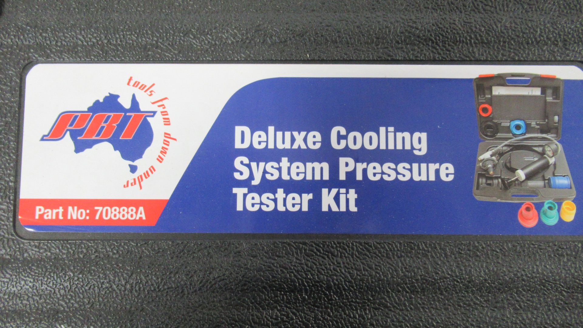 DELUXE COOLING SYSTEM PRESSURE TEST KIT PBT-70888A - Image 2 of 2