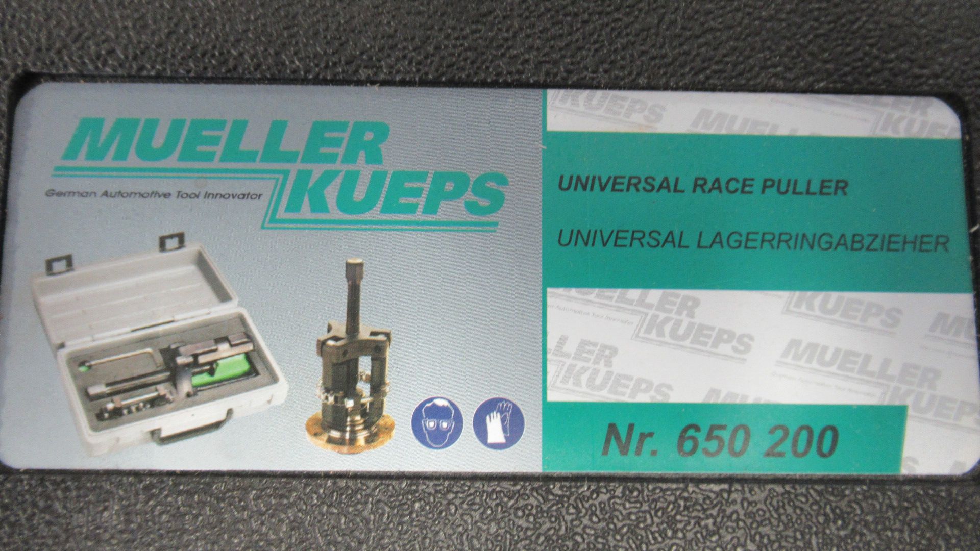 UNIVERSAL RACE PULLER MUELLER KUEPS 650-200 - Image 2 of 2