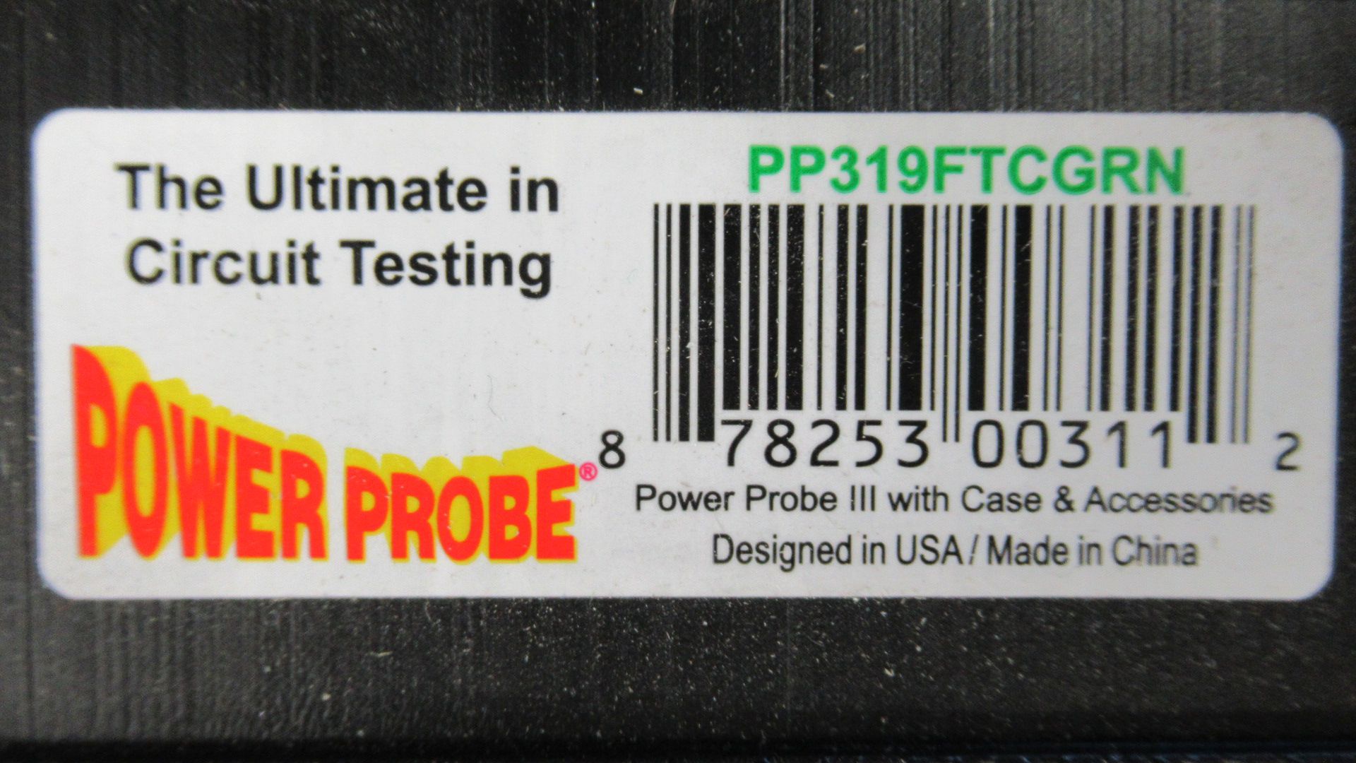 POWER PROBE lll CIRCUIT TESTER PP319FTCGRN - Image 2 of 2