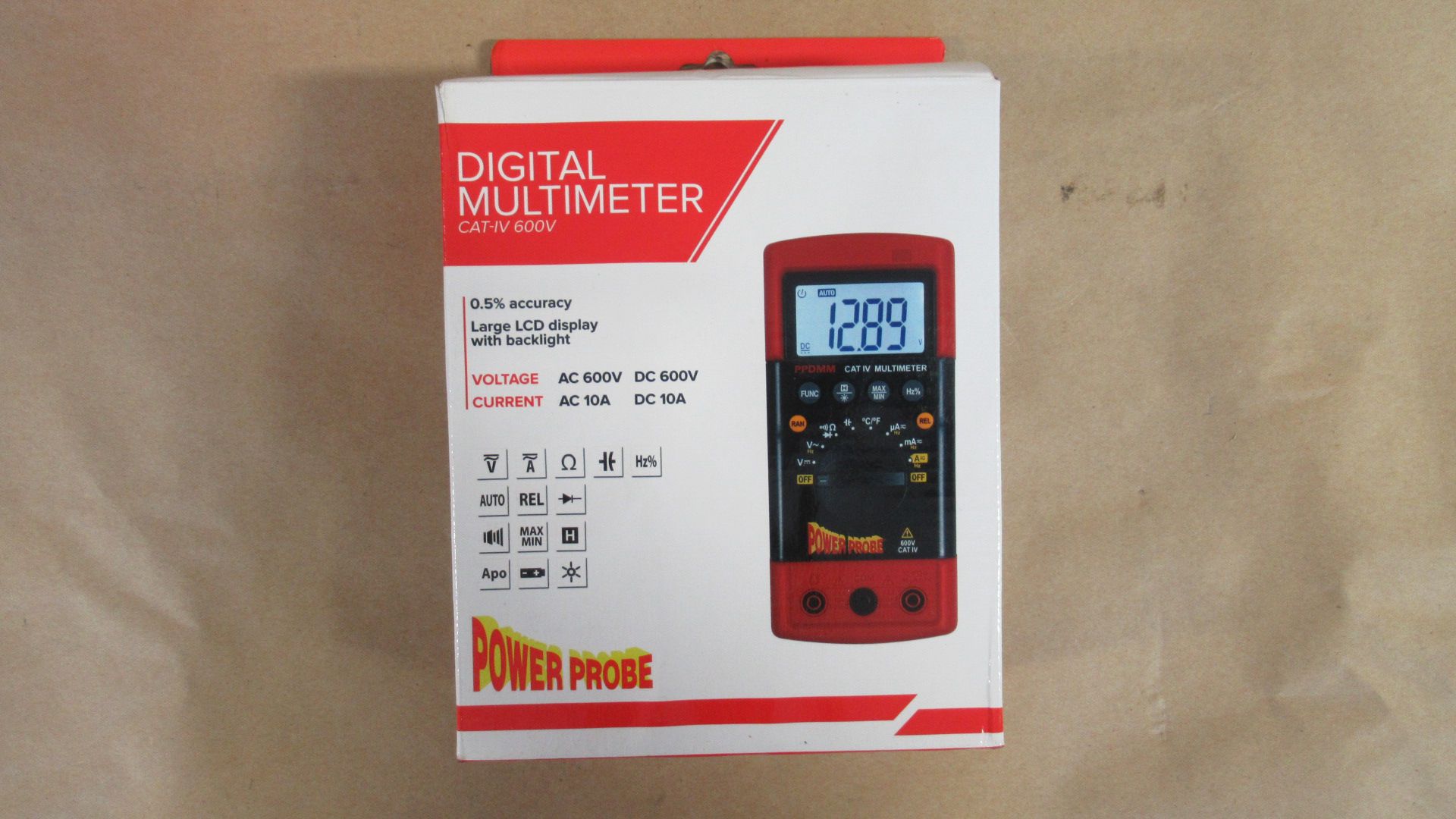 DIGITAL MULTIMETER POWER PROBE TEK PROP 65