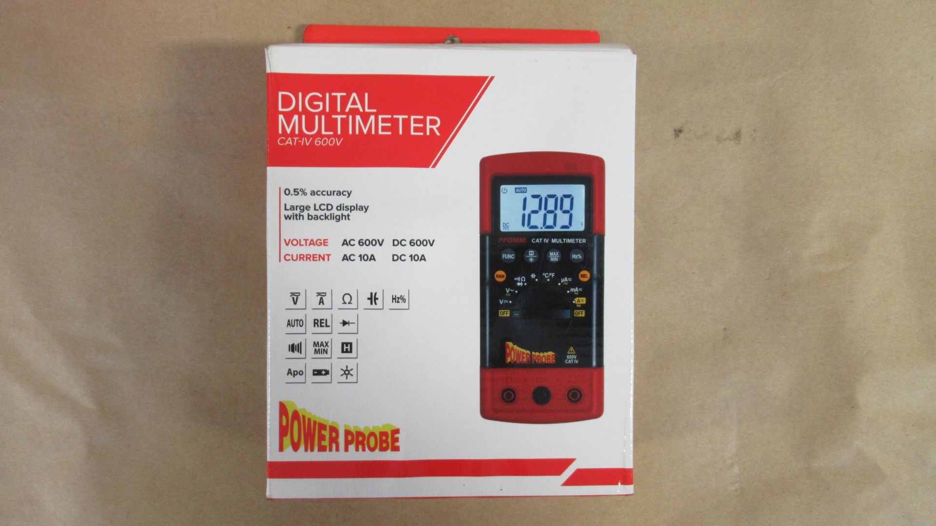 DIGITAL MULTIMETER POWER PROBE TEK PROP 65