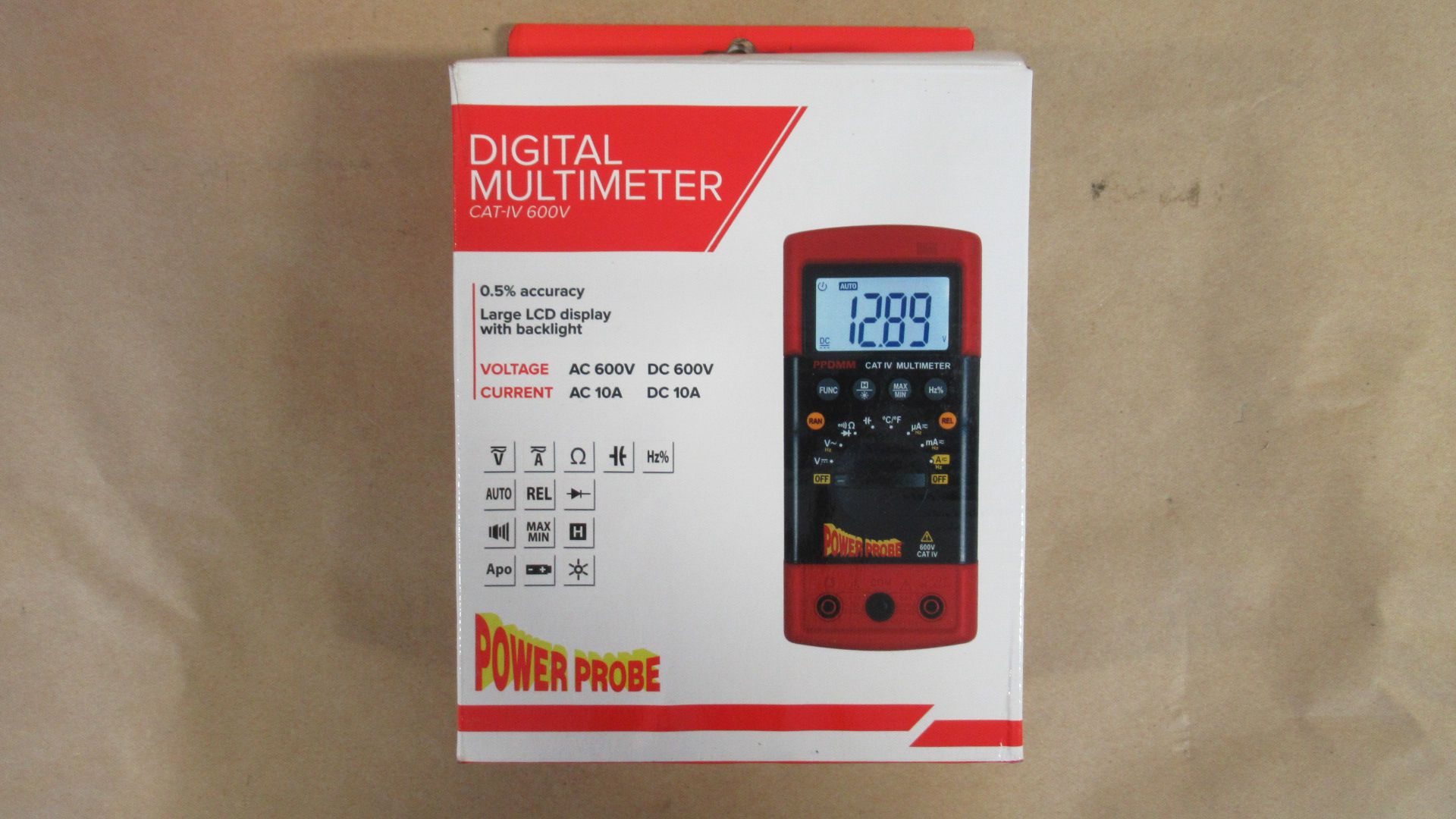 DIGITAL MULTIMETER POWER PROBE TEK PROP 65