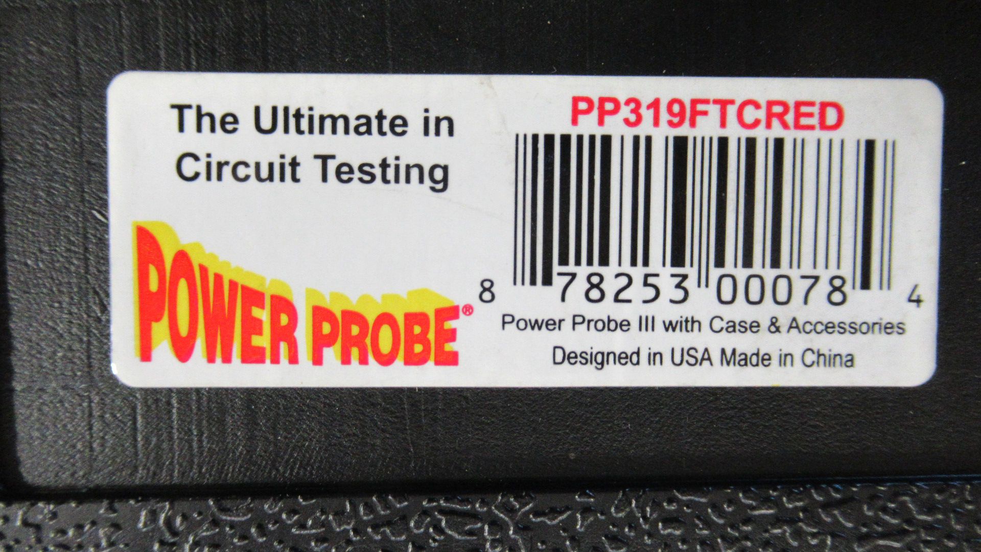 POWER PROBE lll CIRCUIT TESTER PP319FTCRED - Image 2 of 2