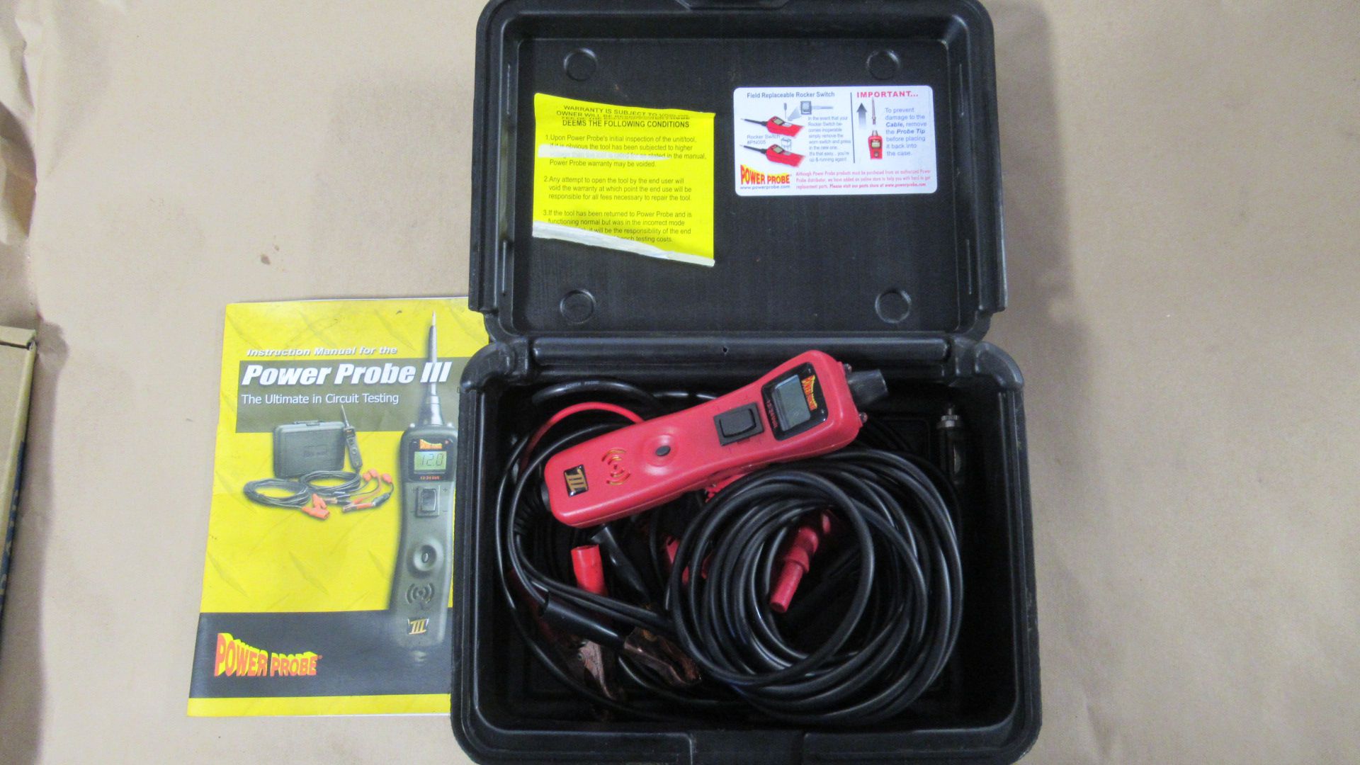 POWER PROBE lll CIRCUIT TESTER PP319FTCRED