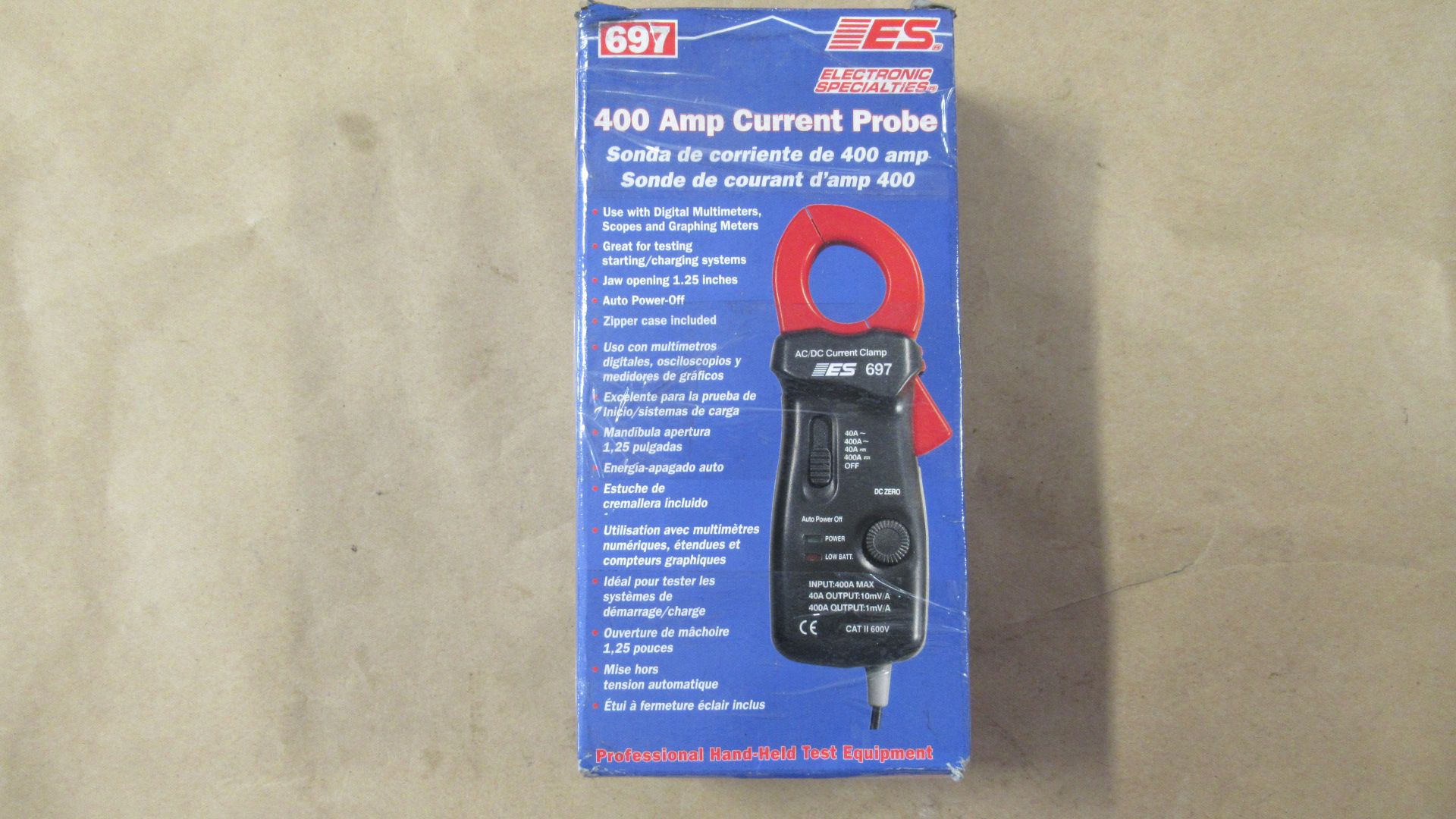 400 AMP CURRENT PROBE ES-697